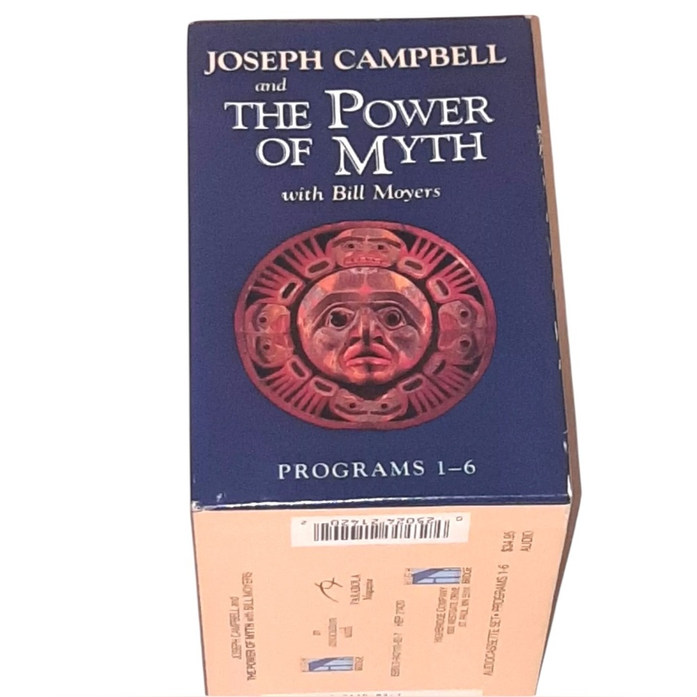 The Power of Myth : Programs 1-6 by Joseph Campbell + Bill Moyers Audio 2001 PBS
